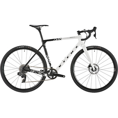 Cyclocross-Fahrrad VITUS ENERGIE EVO Sram Rival eTAP AXS 38 Zähne Weiß/Schwarz 2023 0